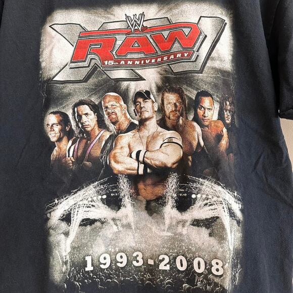 Vintage Raw WWE Shirt - Picture 3 of 6